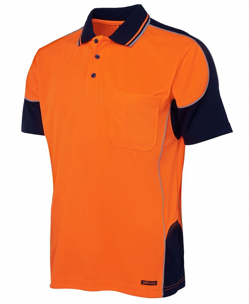 JB'S 6HCP4 HI VIS CONTRAST PIPING POLO