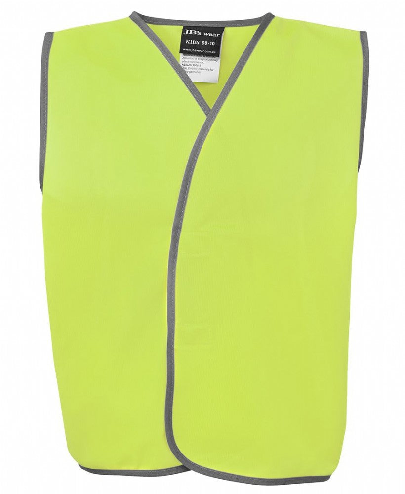 JB'S 6HVSU HI VIS KID'S SAFETY VEST