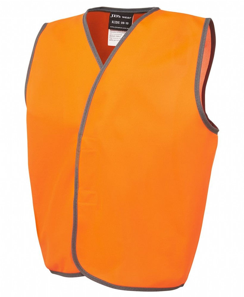 JB'S 6HVSU HI VIS KID'S SAFETY VEST