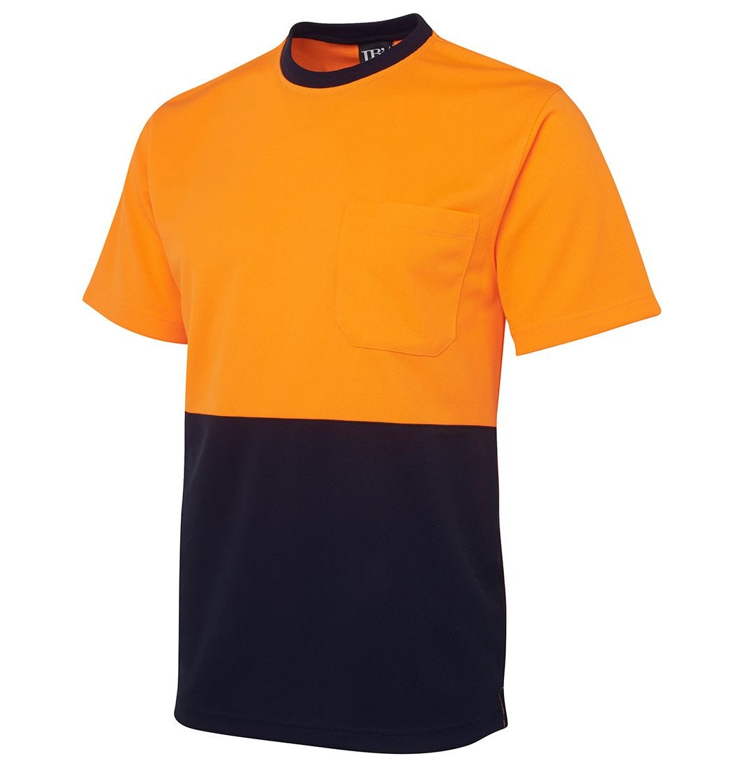 JB'S 6HVT S/SL HI VIS TRADITIONAL T-SHIRT