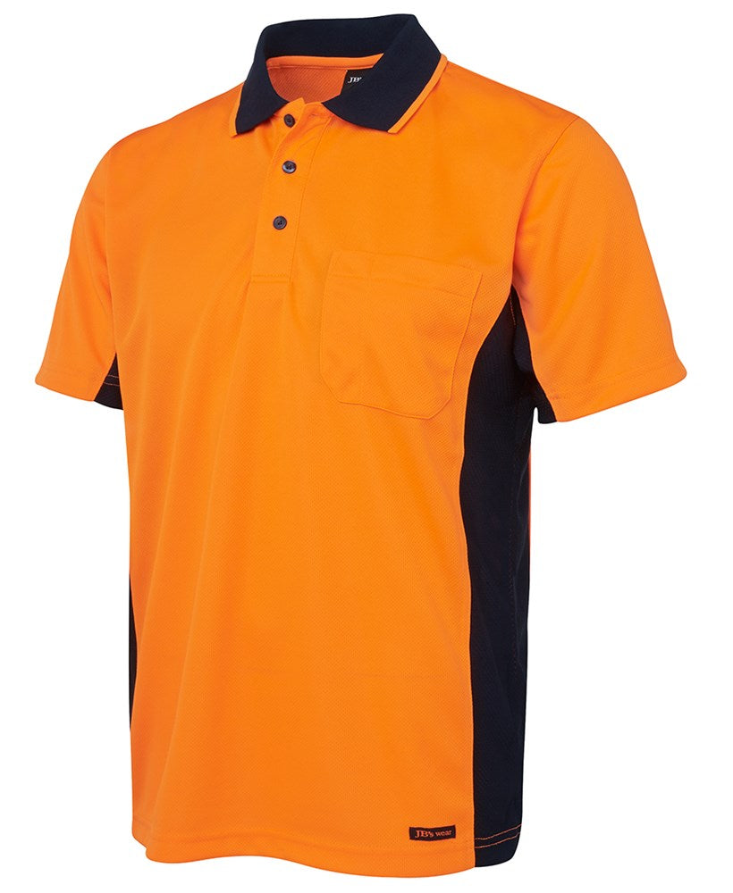 JB'S 6SPHS S/SL HI VIS SPORT POLO