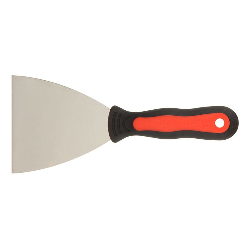 STERLING 4in/100mm STAINLESS STEEL SCRAPER WITH RHINOGRIP HANDLE