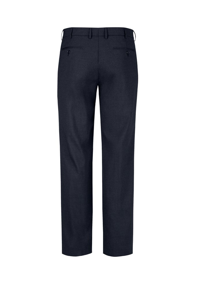 BIZ CORPORATES 74012 FLAT FRONT TROUSERS-COMFORT WOOL STRETCH