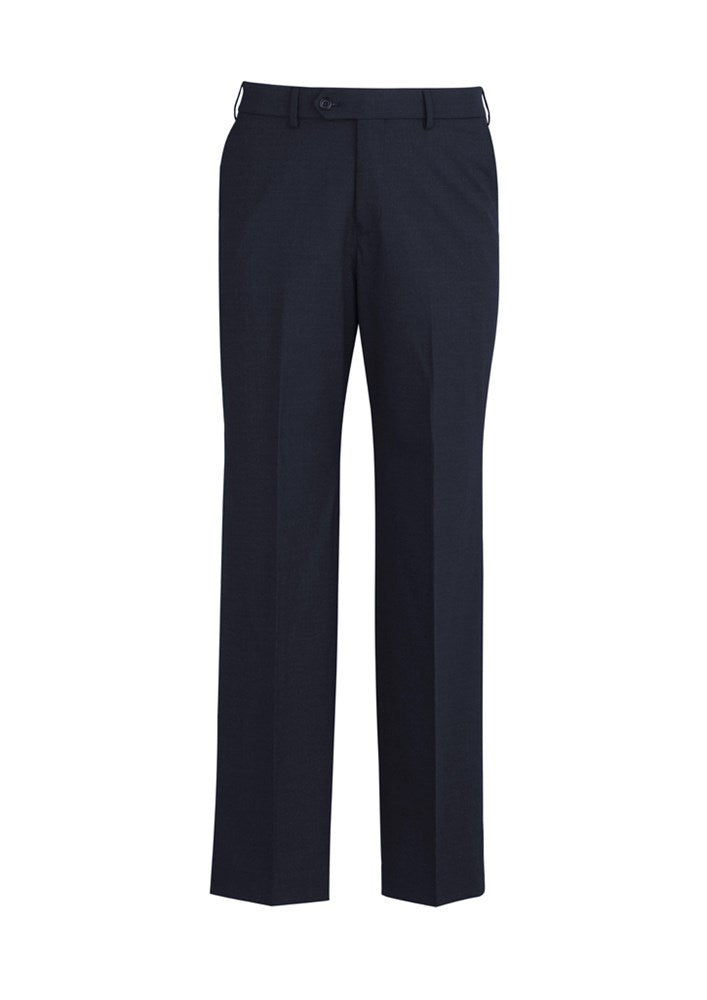 BIZ CORPORATES 74012 FLAT FRONT TROUSERS-COMFORT WOOL STRETCH