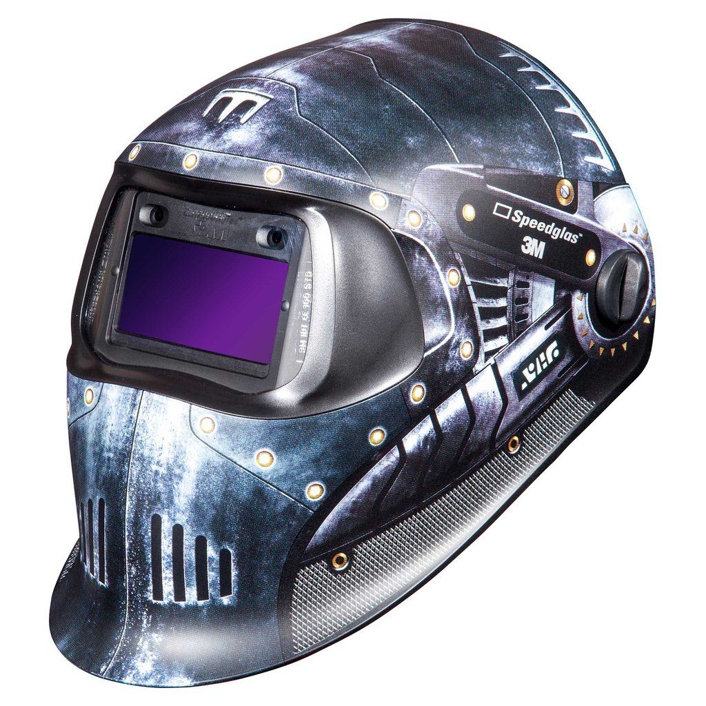 3M SPEEDGLAS 751620 WELDING HELMET 100 TROJAN WARRIOR