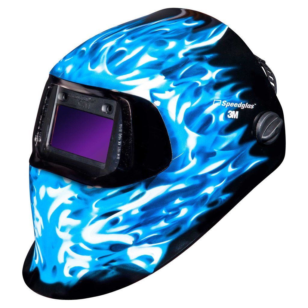 3M SPEEDGLAS 752520 WELDING HELMET 100 ICE HOT
