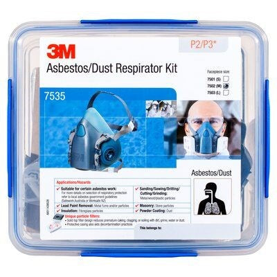 3M DUST/PARTICLE RESPIRATOR KIT 7535 (P2)