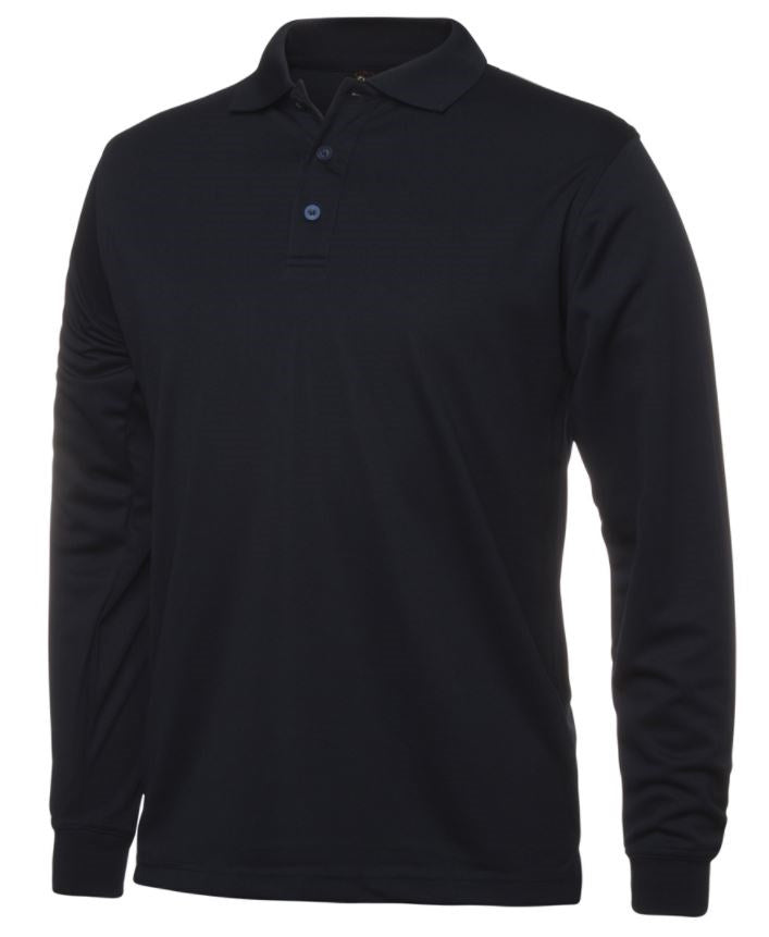 JB'S 7SPL ADULTS L/SL POLY POLO
