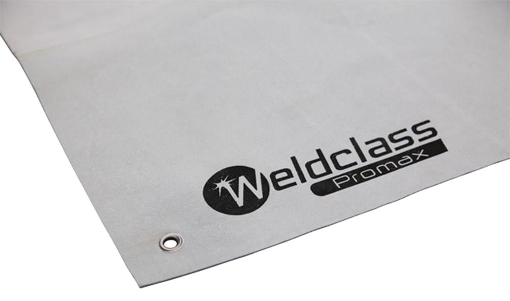 WELDCLASS 8-LWB1818 PROMAX LEATHER WELDERS BLANKET, KEVLAR STITCHED, EYELETS
