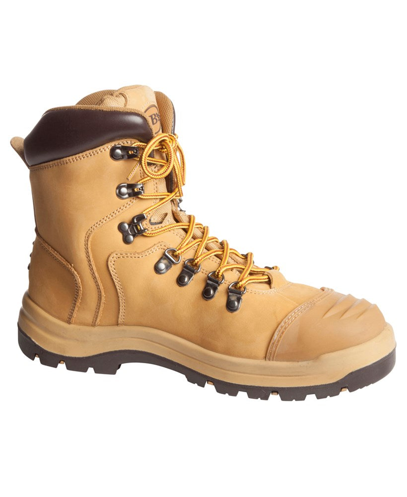 J.B'S 9F7 7 EYELET L/UP SAFETY BOOTS