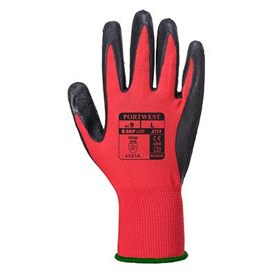 PORTWEST A174 FLEX GRIP LATEX GLOVE