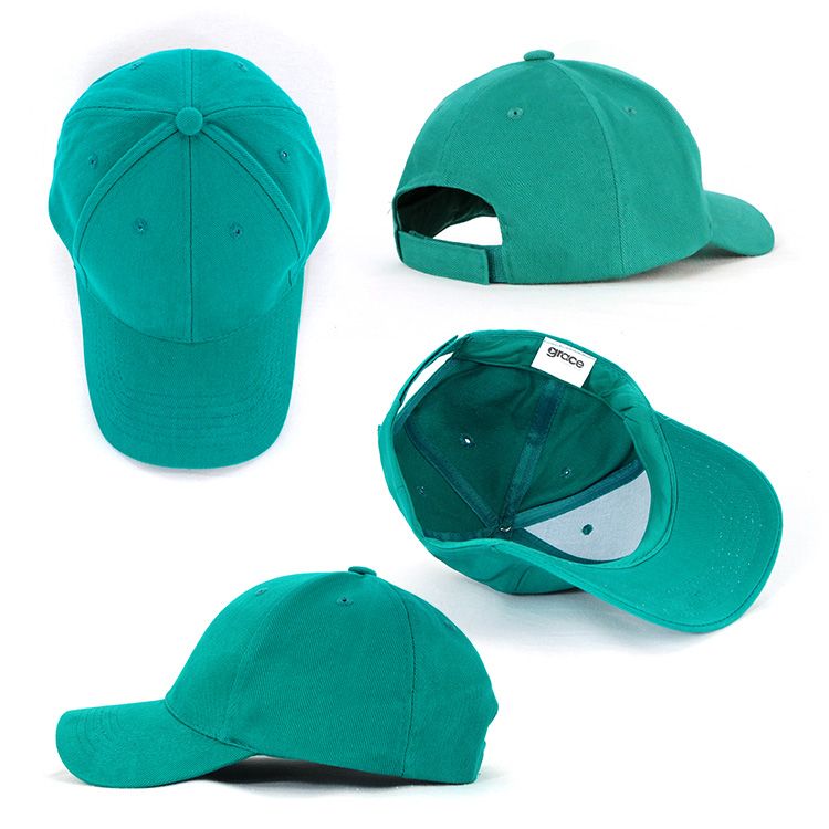 GRACE COLLECTION AH230 HEAVY BRUSHED COTTON CAP