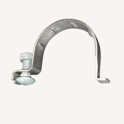 ANTI ROTATIONAL POST BRACKET CLIP FOR BRACED SIGNS