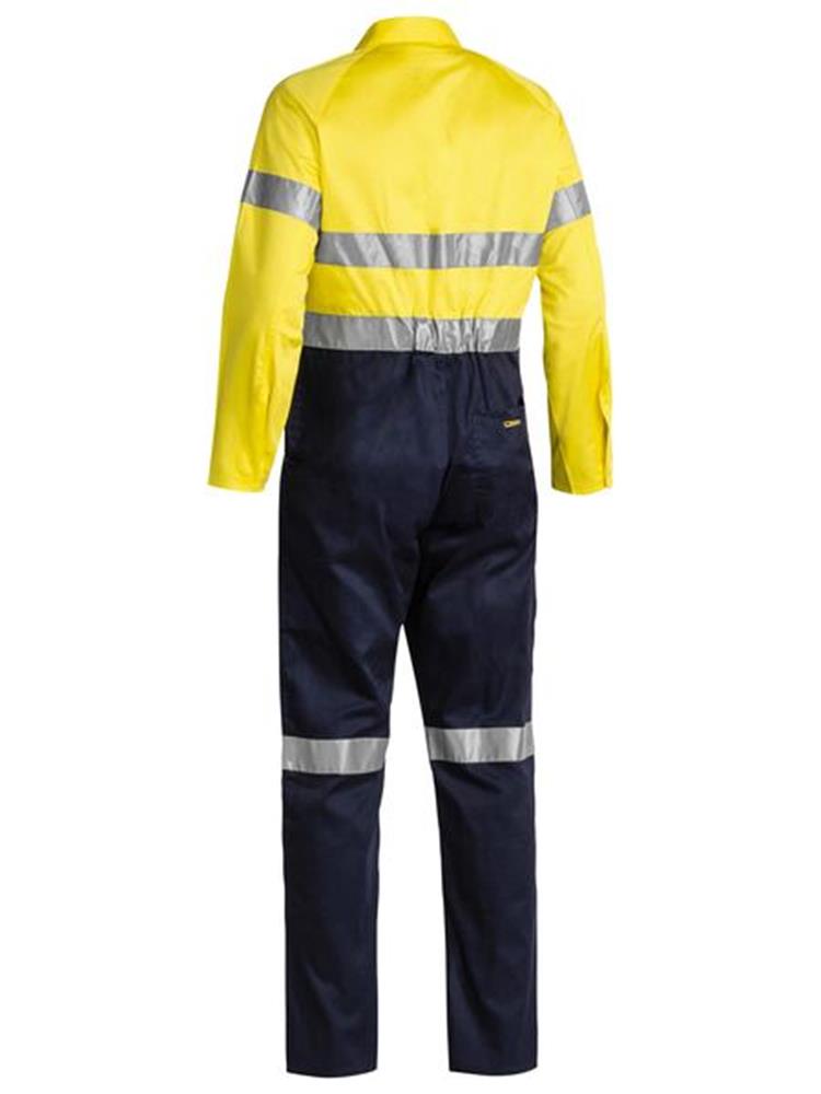 BISLEY BC6719TW REFLECTIVE HI VIS LIGHTWEIGHT COVERALLS