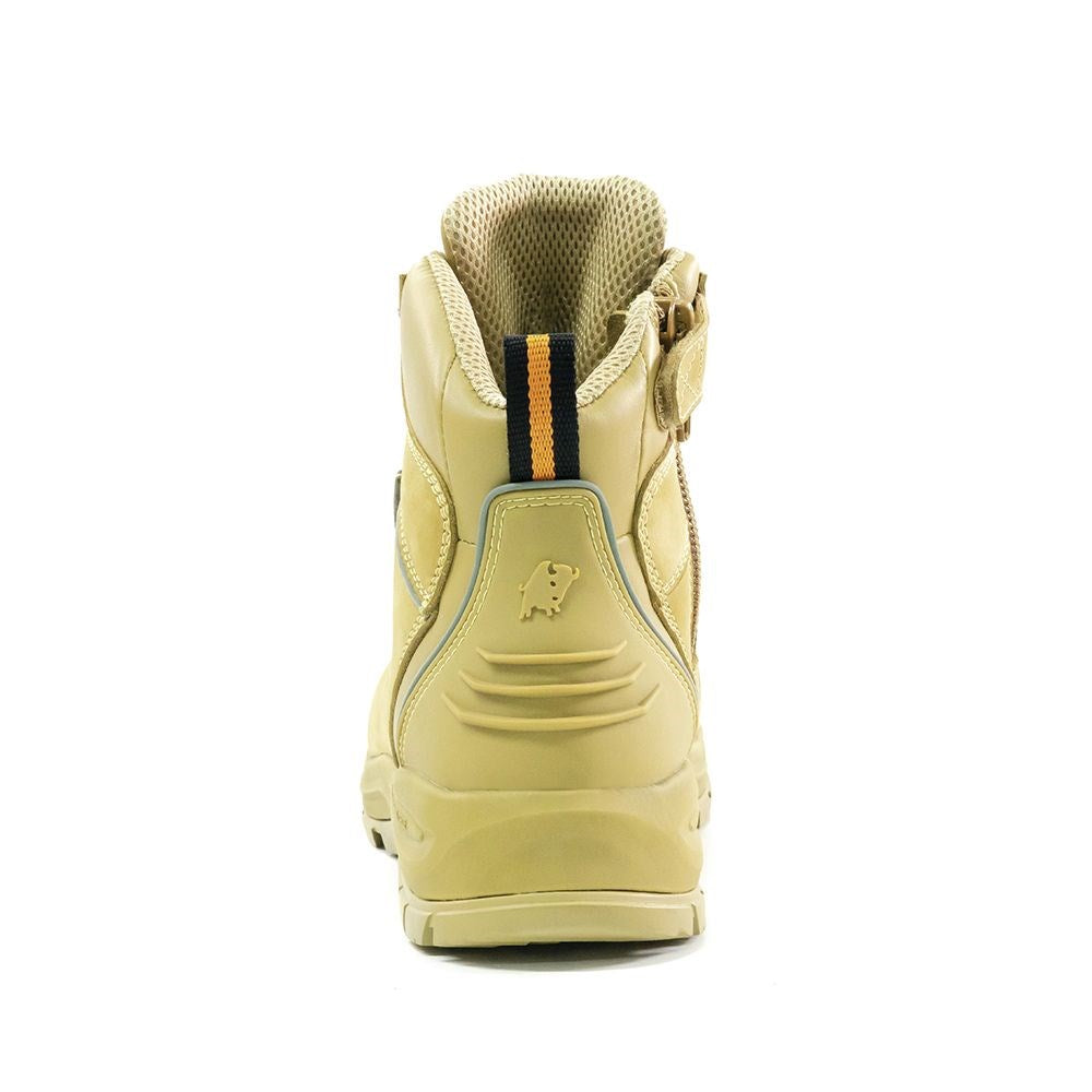 BISON XT ANKLE LACE UP SAFETY BOOT WITH ZIP