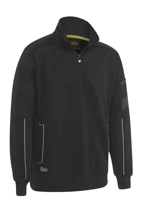 BISLEY BK6924 1/4 ZIP FLEECE PULLOVER
