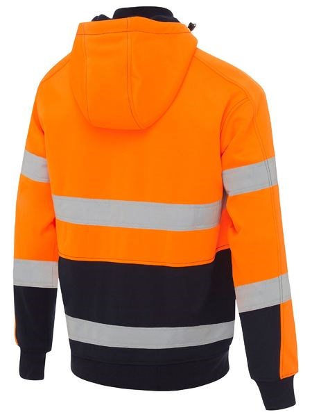 BISLEY BK6988T REFLECTIVE HI VIS FLEECE HOODIE WITH SHERPA LINING