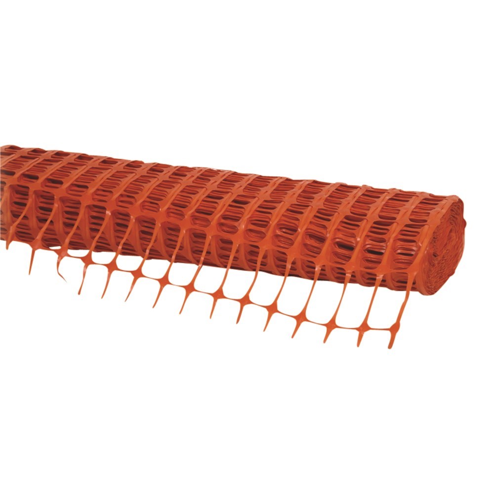PLASTIC BARRIER MESH FENCING - 1M X 50M