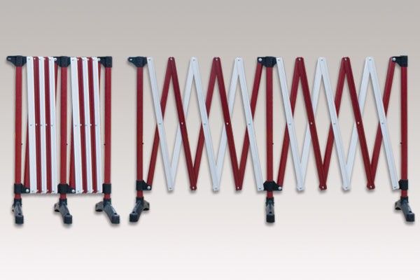 PORT-A-GUARD EXPANDABLE BARRIER - FLEXI MODEL - 2 X 2.7/5.4 MTR KIT