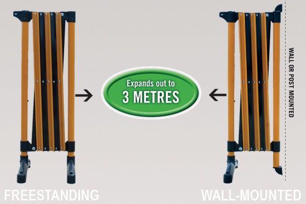 PORT-A-GUARD BPG300 EXPANDABLE BARRIER - 3 MTR KIT