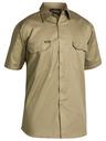 BISLEY BS1893 S/SL L/WEIGHT DRILL WORK SHIRT
