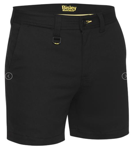 BISLEY BSH1008 MENS STRETCH COTTON SHORT SHORTS