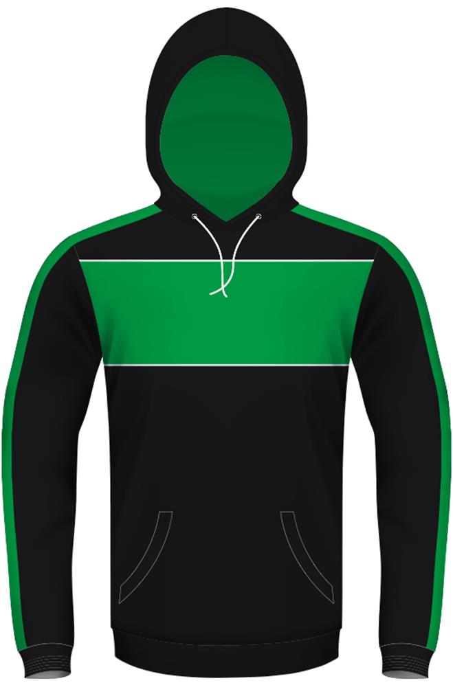 BE SEEN BSHD11 FLEECY CONTRAST HOODIE