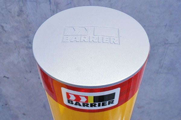 BARRIER SC90SM BOLLARD 90MM SURFACE MOUNTED - GALVANISED AND POWDER COATED