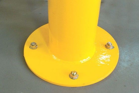 BARRIER SC90SM BOLLARD 90MM SURFACE MOUNTED - GALVANISED AND POWDER COATED
