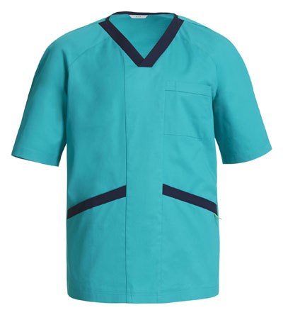 NNT CATJ2Q KOLLER V-NECK SCRUB TOP - UNISEX