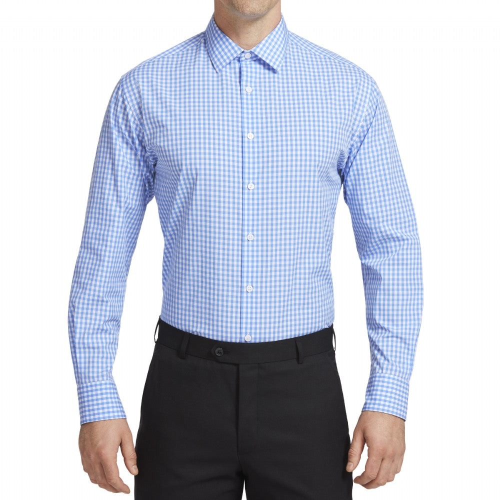 NNT CATJ4V L/SL POPLIN CHECK SHIRT