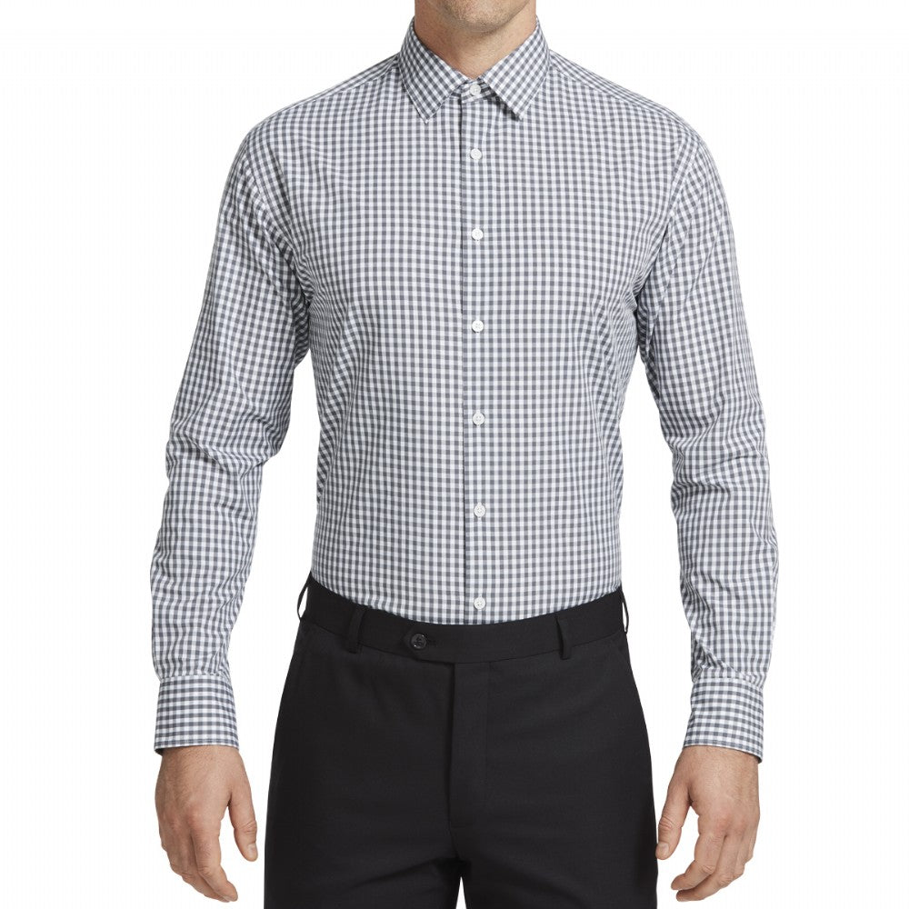 NNT CATJ4V L/SL POPLIN CHECK SHIRT