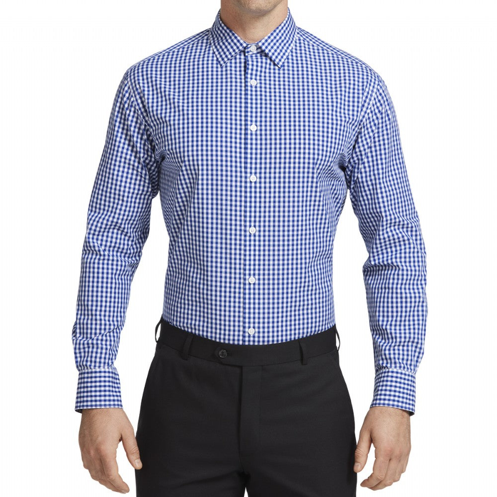 NNT CATJ4V L/SL POPLIN CHECK SHIRT