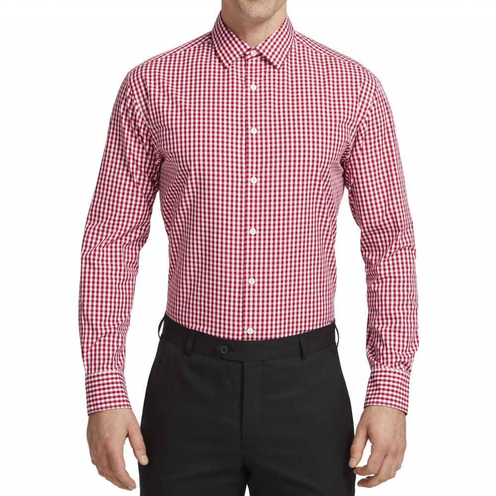 NNT CATJ4V L/SL POPLIN CHECK SHIRT