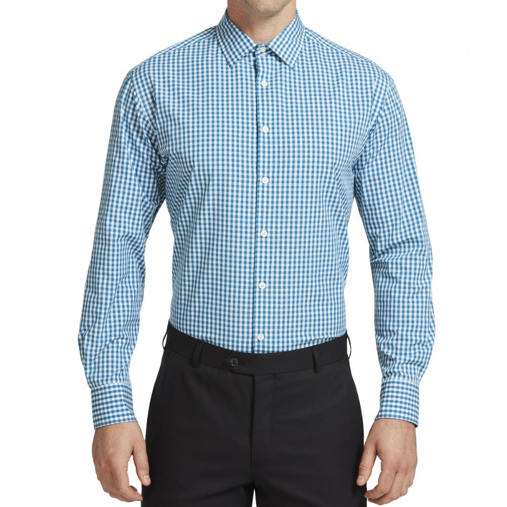 NNT CATJ4V L/SL POPLIN CHECK SHIRT