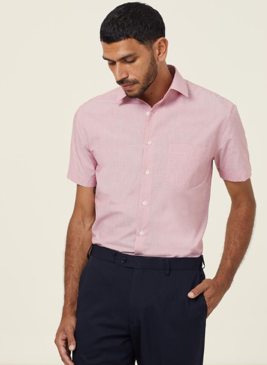 NNT CATJB7 TEXTURED MENS SHORT SLEEVE SHIRT