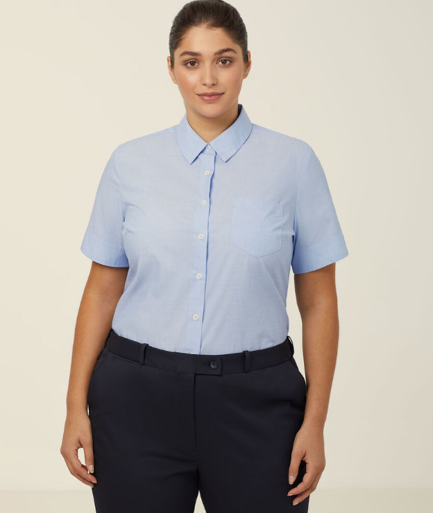 NNT CATUDJ TEXTURED LADIES S/S SHIRT