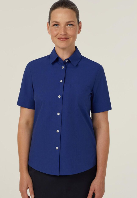 NNT CATUDJ TEXTURED LADIES S/S SHIRT