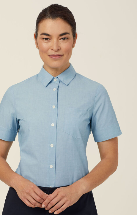 NNT CATUDJ TEXTURED LADIES S/S SHIRT