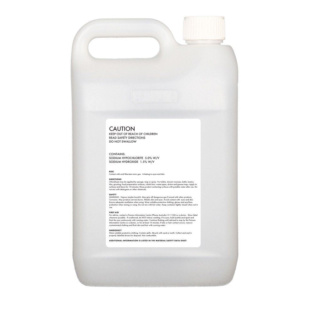 CHLORAFOAM CHLORINATED TOILET DETERGENT