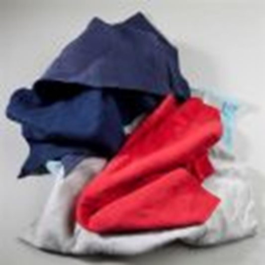 RAG WIPER, COLOURED T-SHIRT