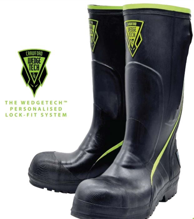 CRAWFORD CB9019 WEDGE TECH WATERPROOF MINING BOOTS