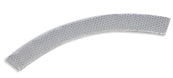ORAFOL REFLECTIVE S/A HELMET STICKERS - CURVED CHANELLISER