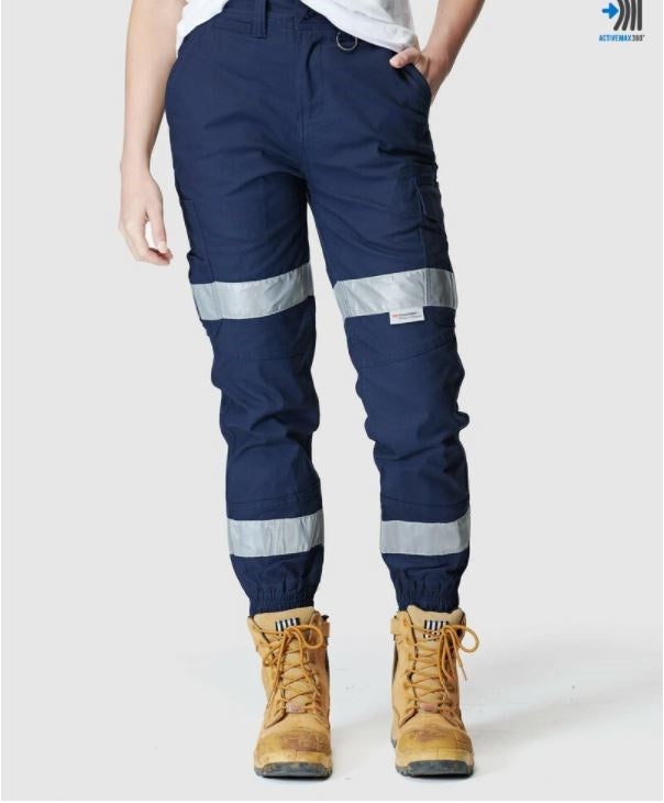 ELWD EWD507 WOMENS REFLECTIVE CUFFED PANT
