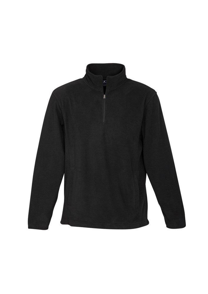 BIZ COLLECTION F10510 MENS TRINITY 1/2 ZIP MICRO FLEECE PULLOVER