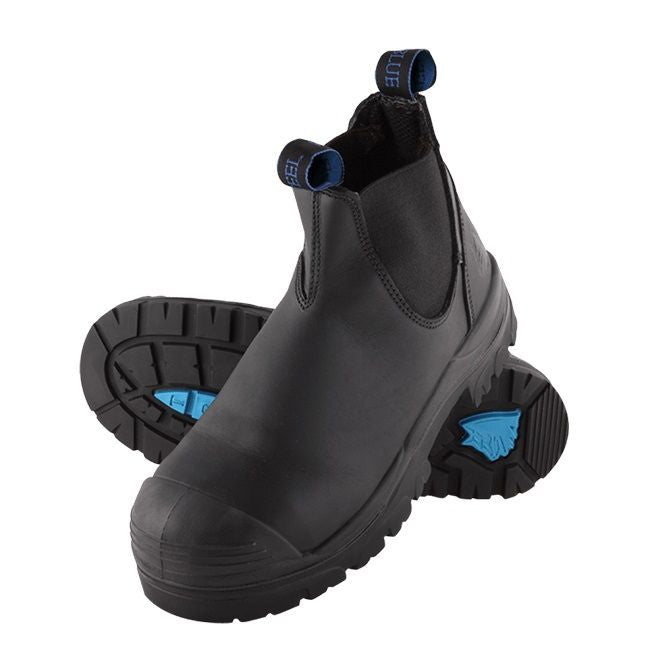 STEEL BLUE 332101 HOBART SAFETY BOOTS - BUMP CAP - SLIP ON