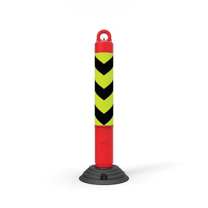 BARRIER FB800R TWO PIECE REBOUND BOLLARD WITH CHAIN LOOP-100 X 800MM