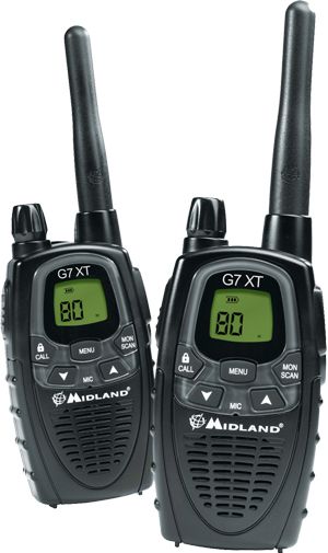 MIDLAND 3 WATT UHF-CB TWIN PACK - 80 CHANNEL