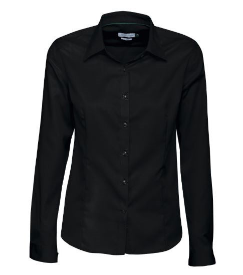 JAMES HARVEST GREEN BOW 01 LADY L/SL DRESS SHIRT