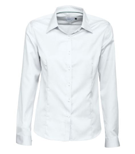 JAMES HARVEST GREEN BOW 01 LADY L/SL DRESS SHIRT